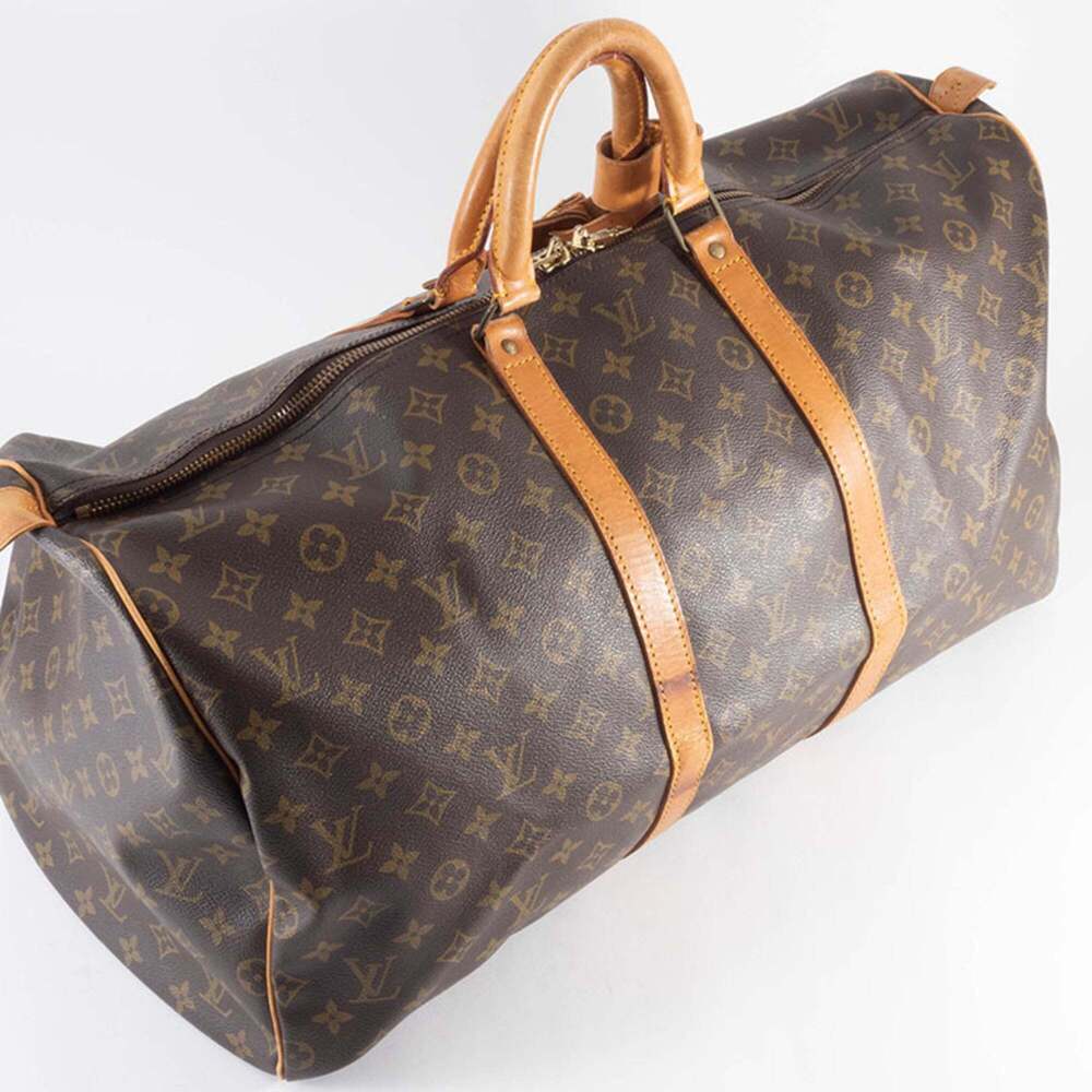Louis Vuitton Keepall 55 Boston Bag M41424 Monogram Canvas Women's LOUIS VUITTON - Picture 7 of 16